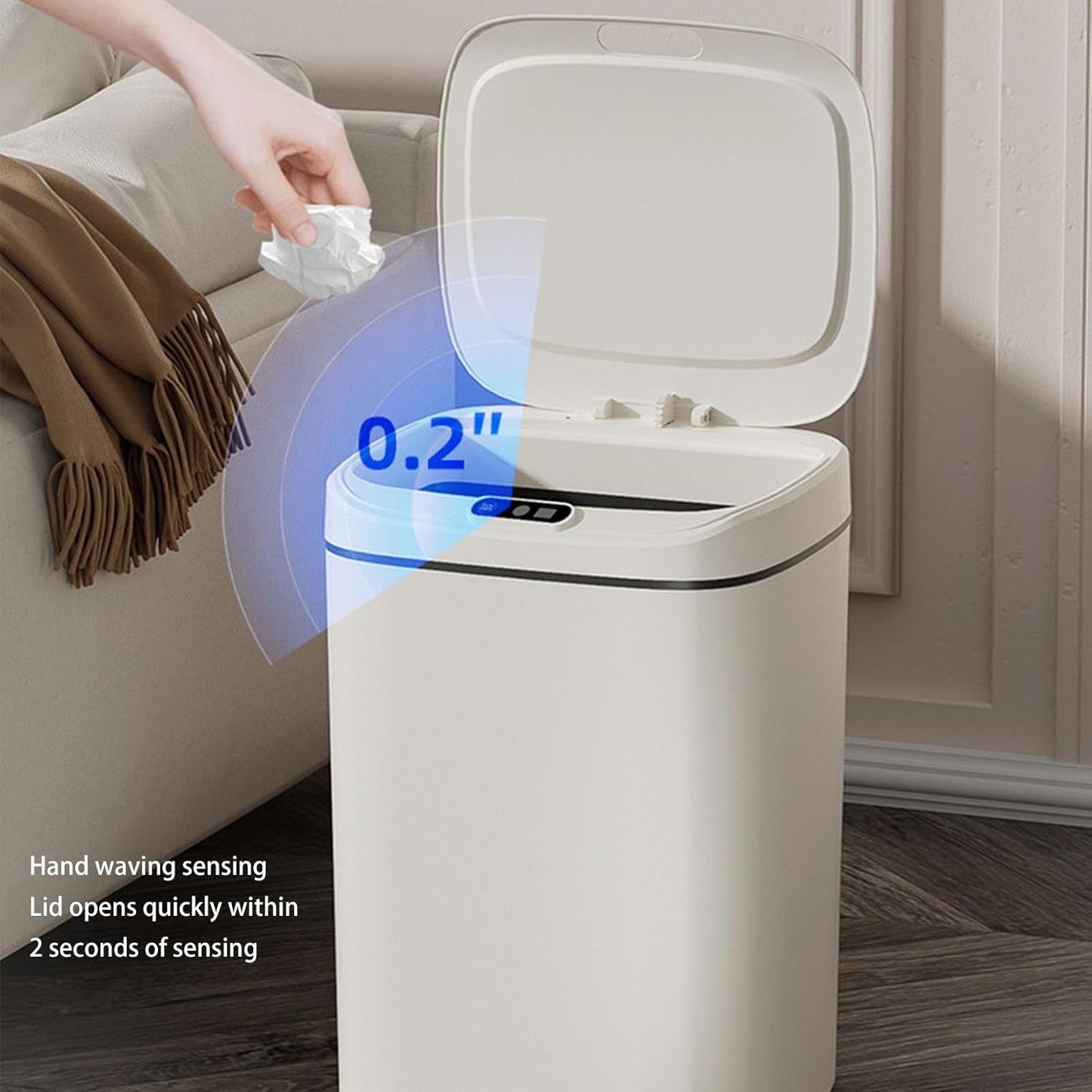 Automatic Dustbin || سلة المهملات التلقائية