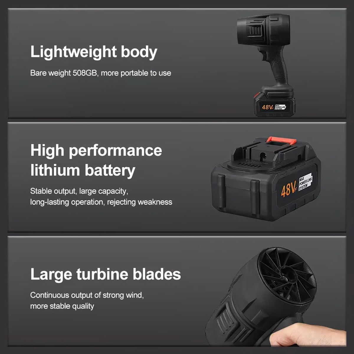BIXMK Turbo Jet Blower