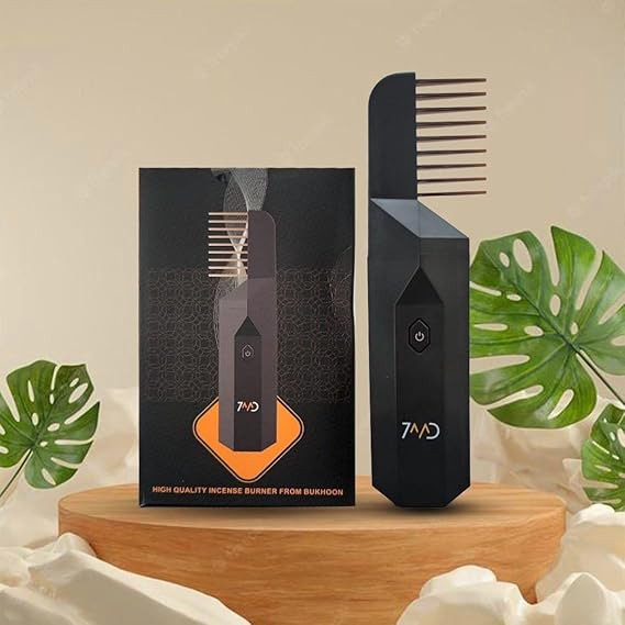 2 in 1 hair comb incense burner