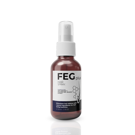 FEG plus hair spray