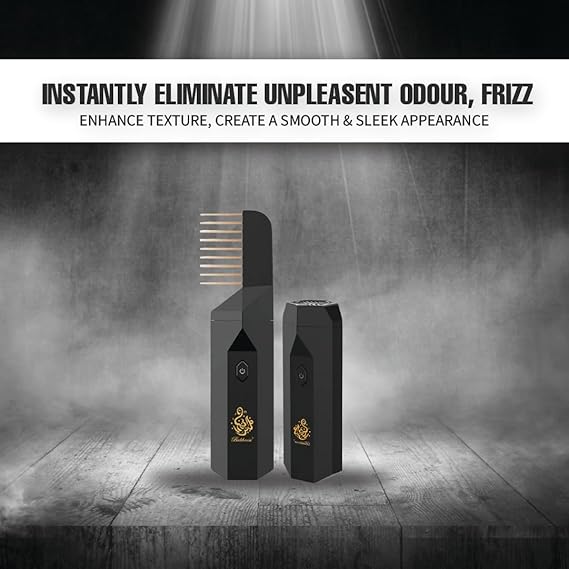 2 in 1 hair comb incense burner
